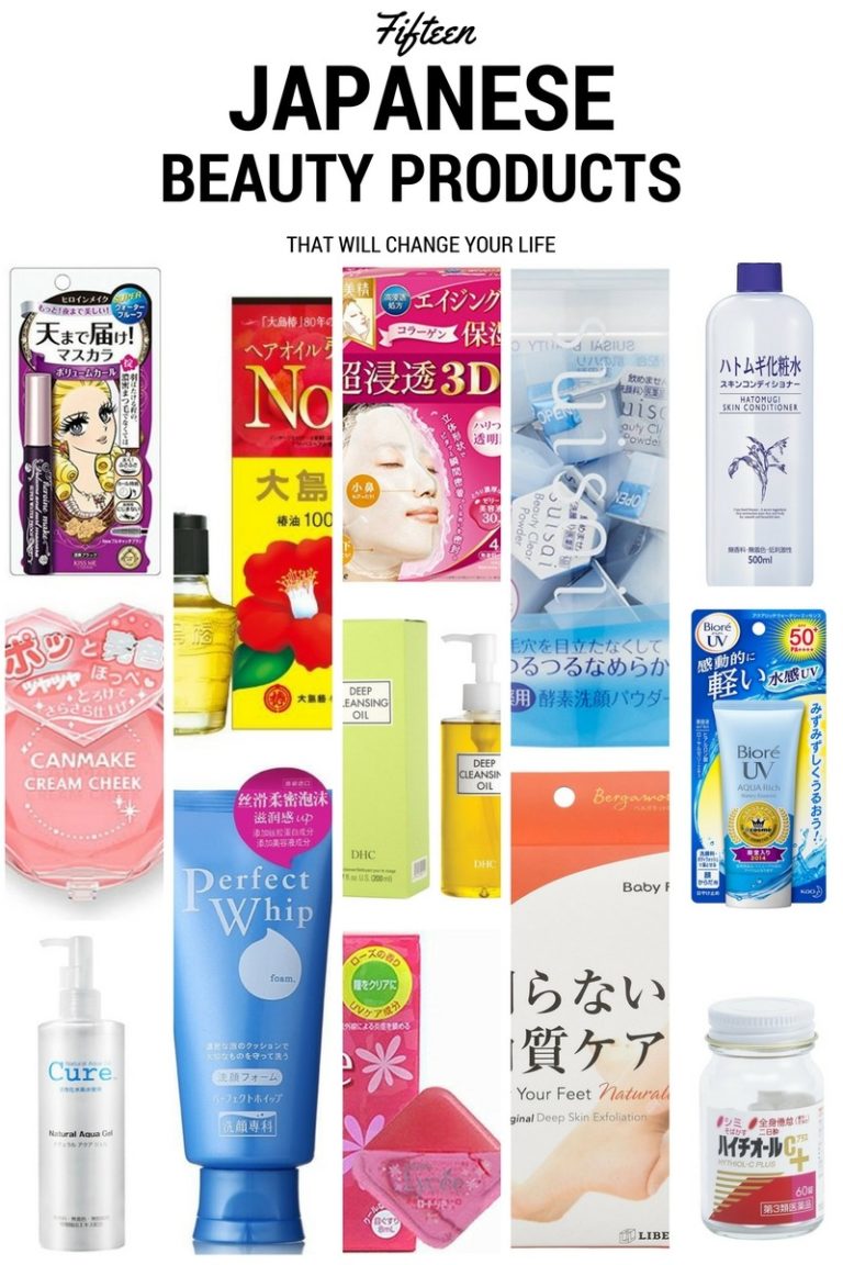 15 Japanese Beauty Products That Will Change Your Beauty Life